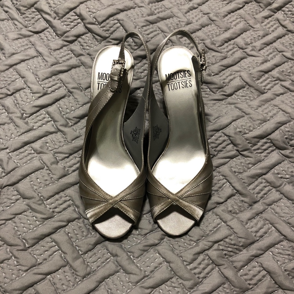 Silver Dress Heels